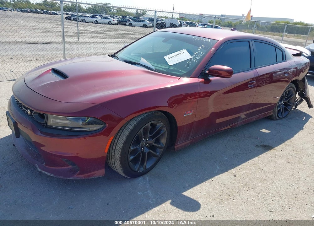 2020 DODGE CHARGER SCAT PACK RWD VIN: 2C3CDXGJ3LH157745