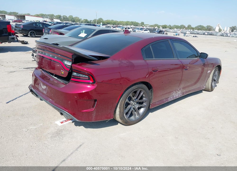 2020 DODGE CHARGER SCAT PACK RWD VIN: 2C3CDXGJ3LH157745