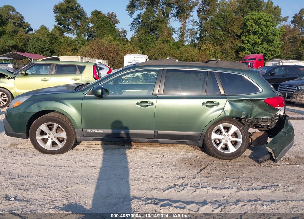 2013 SUBARU OUTBACK 2.5I PREMIUM VIN: 4S4BRBCCXD3288674
