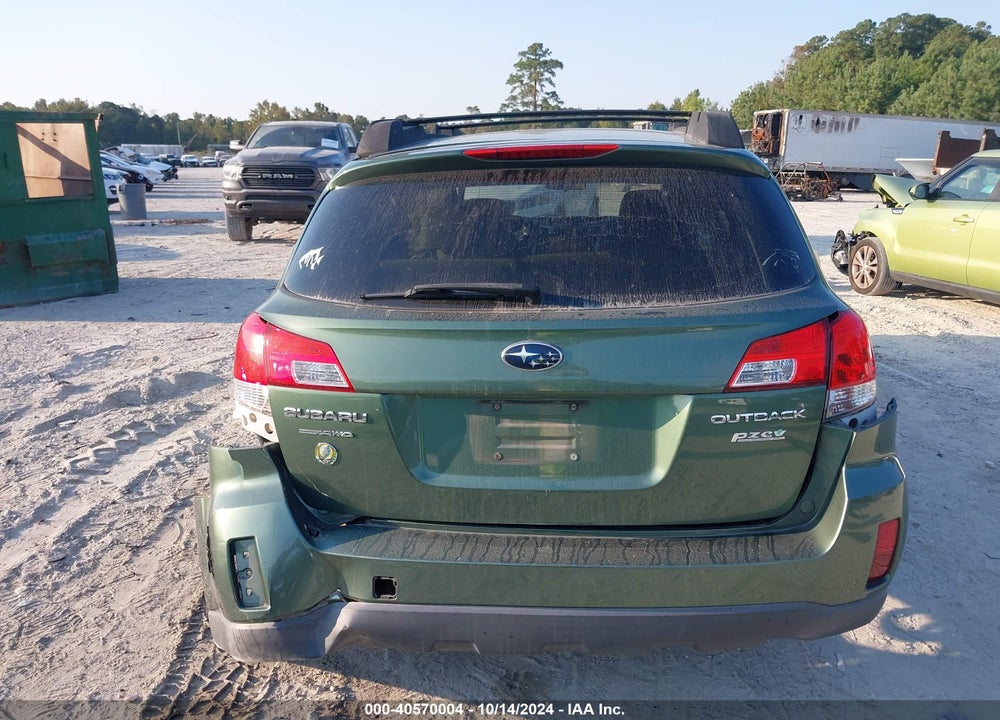 2013 SUBARU OUTBACK 2.5I PREMIUM VIN: 4S4BRBCCXD3288674