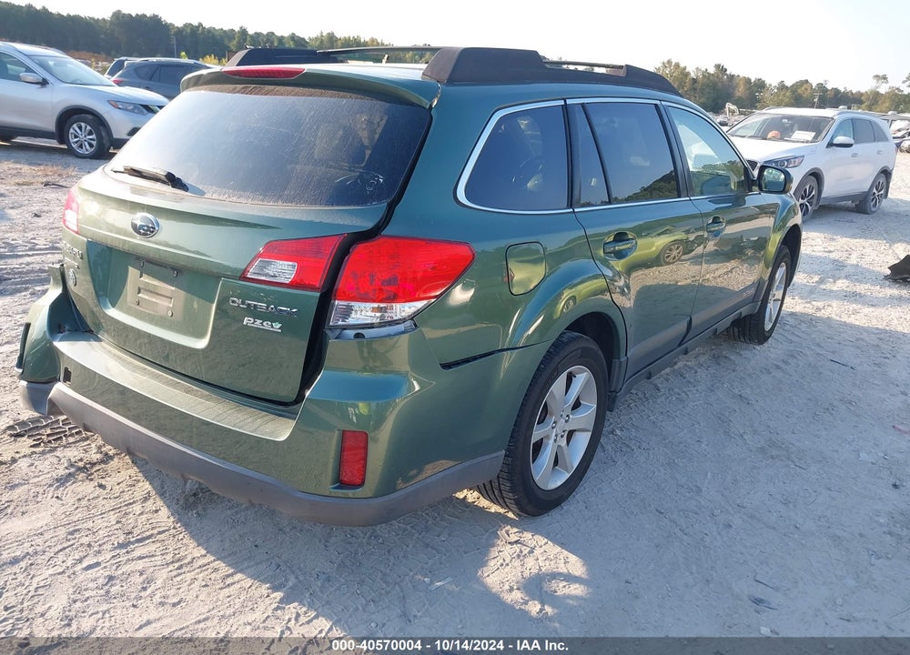 2013 SUBARU OUTBACK 2.5I PREMIUM VIN: 4S4BRBCCXD3288674