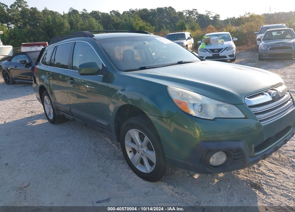 2013 SUBARU OUTBACK 2.5I PREMIUM VIN: 4S4BRBCCXD3288674