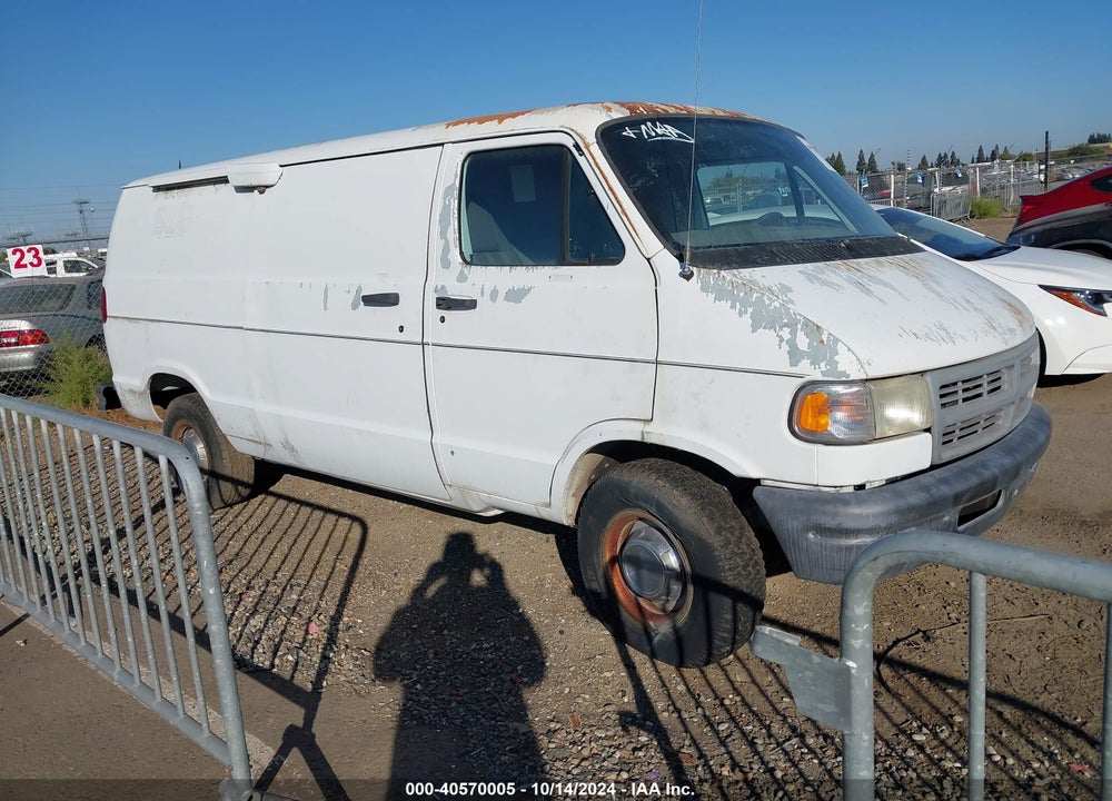 1995 DODGE RAM VAN B2500 VIN: 2B7HB21Y2SK546703