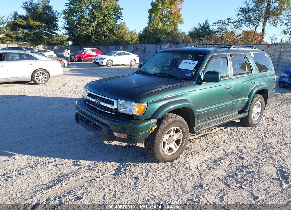 1999 TOYOTA 4RUNNER LIMITED V6 VIN: JT3HN87R3X0250063