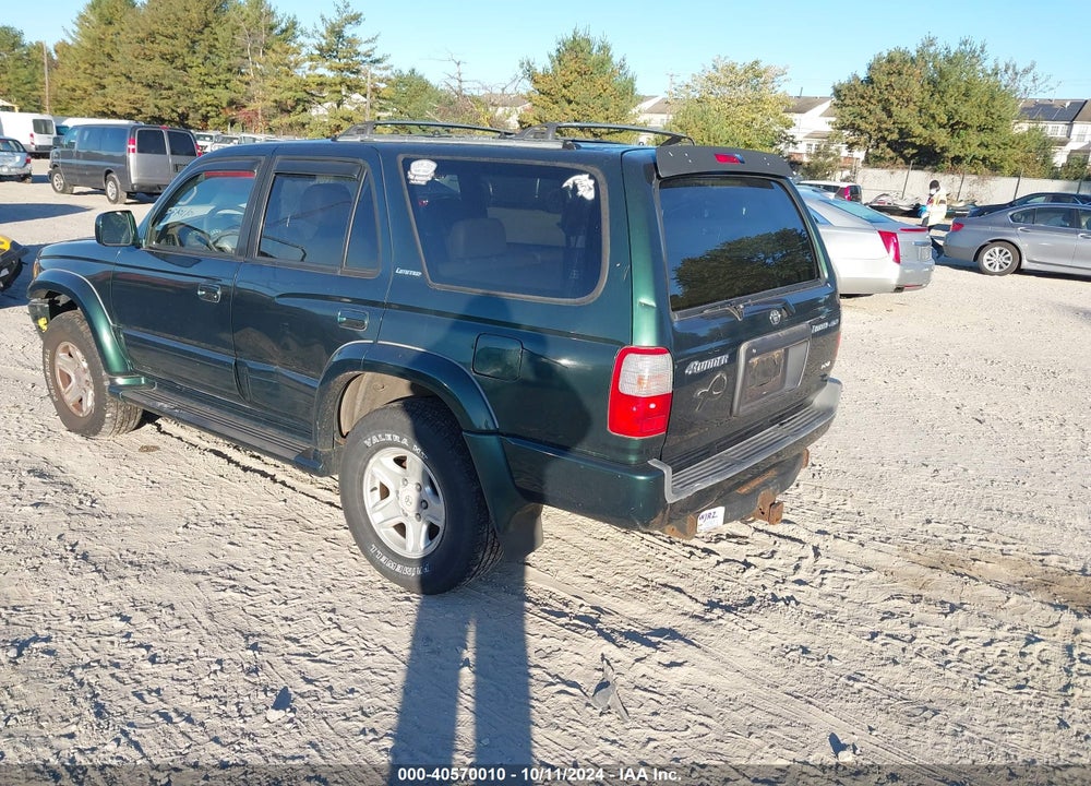 1999 TOYOTA 4RUNNER LIMITED V6 VIN: JT3HN87R3X0250063