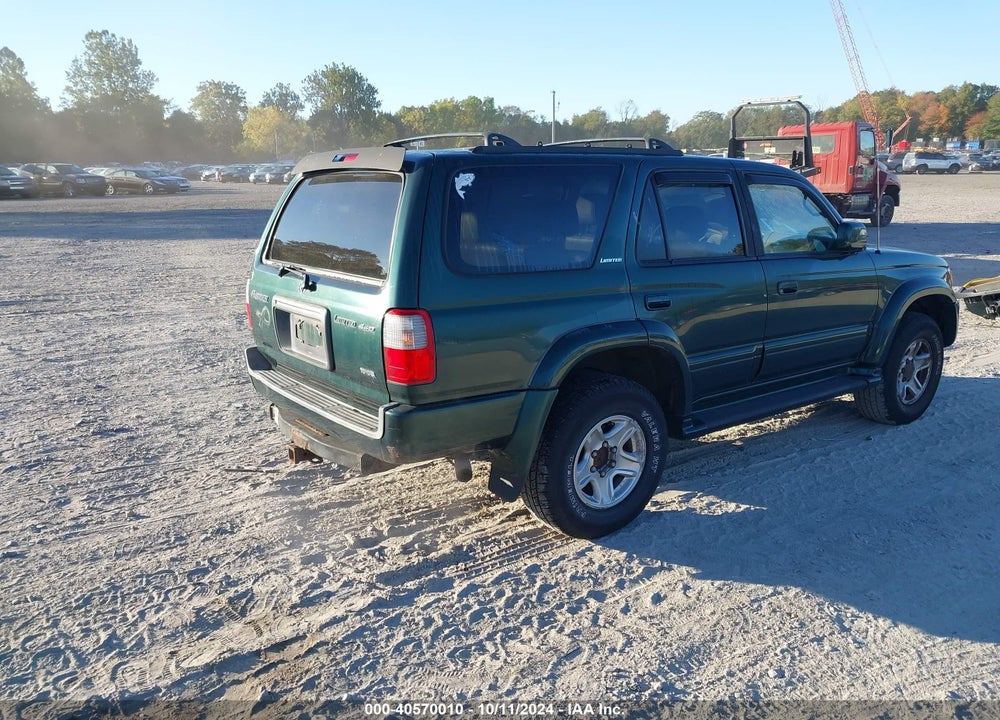 1999 TOYOTA 4RUNNER LIMITED V6 VIN: JT3HN87R3X0250063