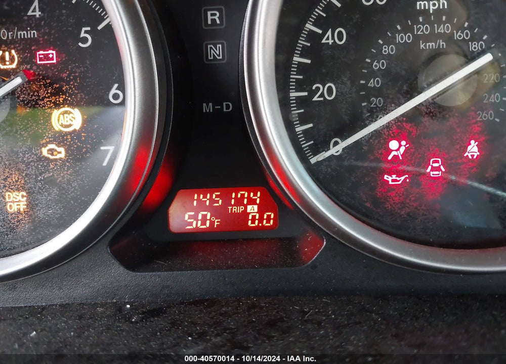 2010 MAZDA 6 VIN: 1YVHZ8BH4A5M23415