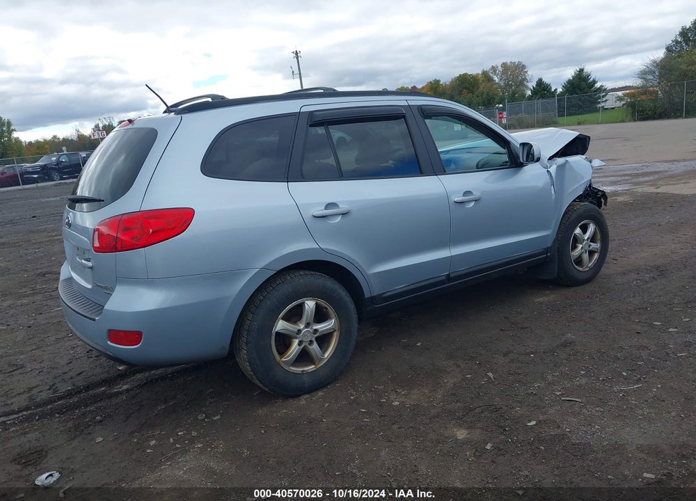2008 HYUNDAI SANTA FE GLS VIN: 5NMSG73D28H215788
