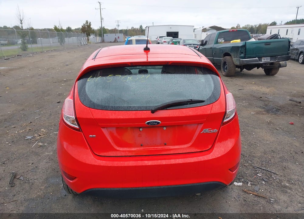 2014 FORD FIESTA SE VIN: 3FADP4EJXEM121537