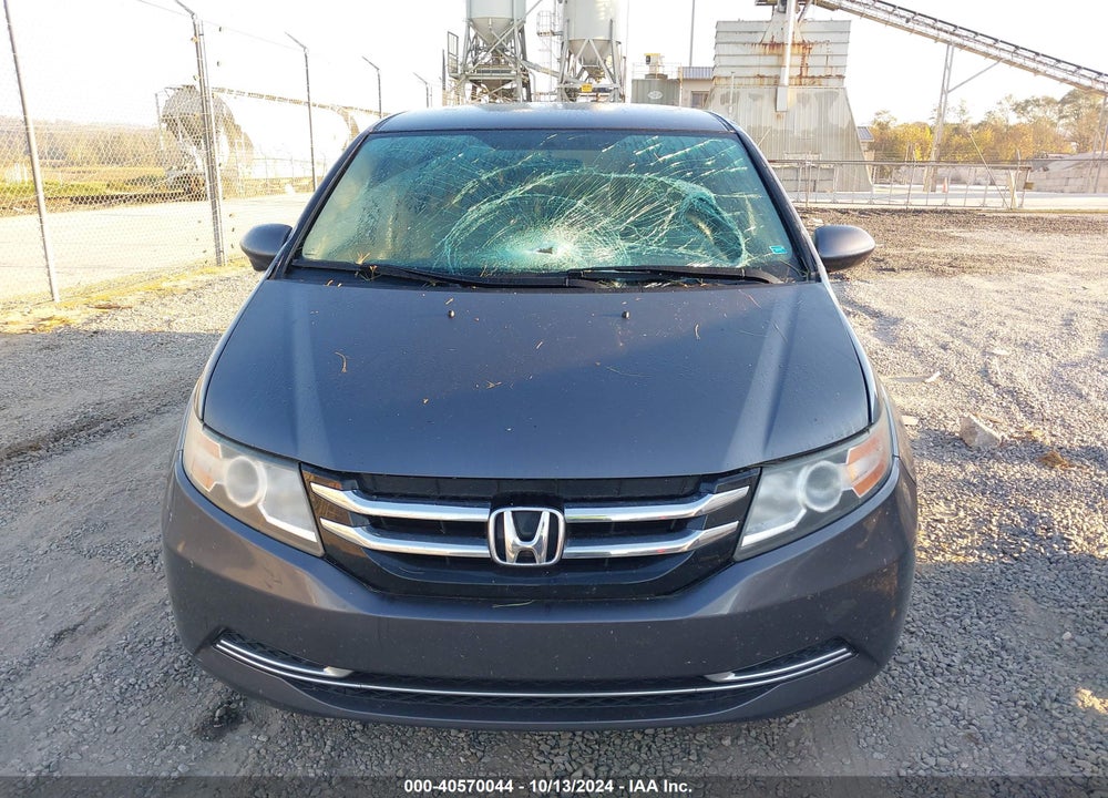 2016 HONDA ODYSSEY SE VIN: 5FNRL5H38GB086454