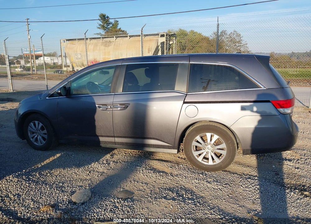 2016 HONDA ODYSSEY SE VIN: 5FNRL5H38GB086454