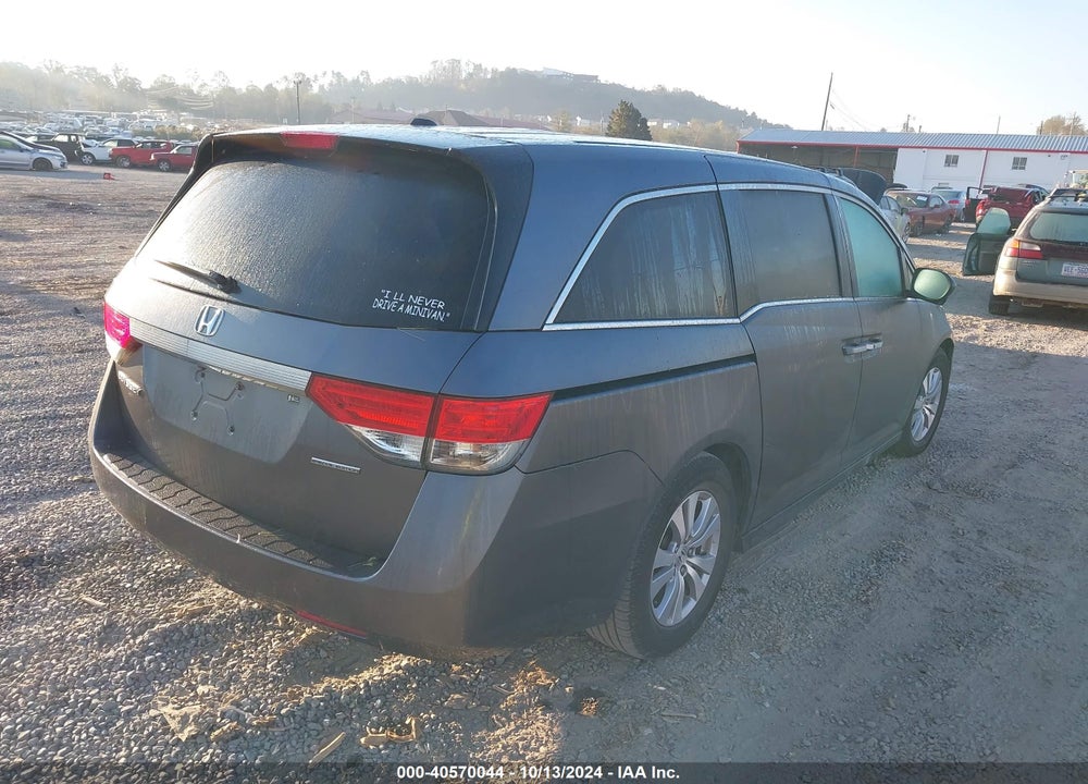 2016 HONDA ODYSSEY SE VIN: 5FNRL5H38GB086454