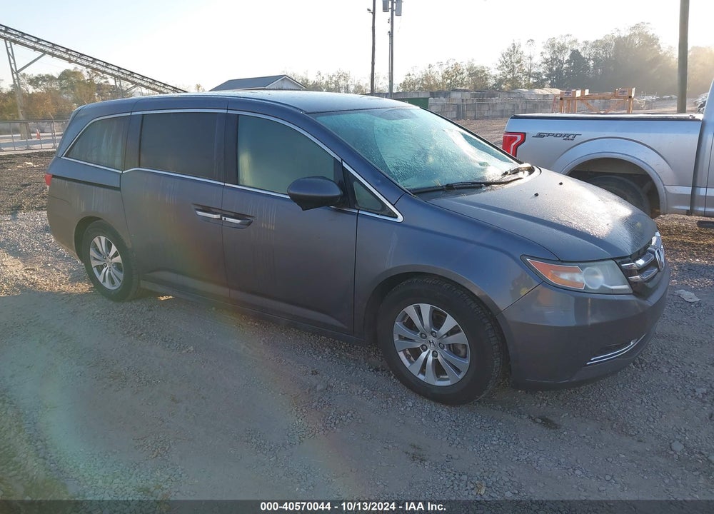 2016 HONDA ODYSSEY SE VIN: 5FNRL5H38GB086454