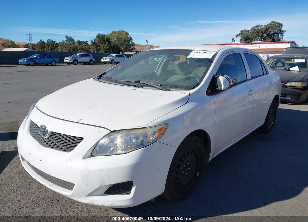 2010 TOYOTA COROLLA LE VIN: 1NXBU4EE3AZ268135