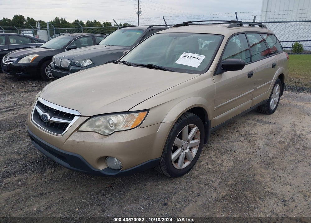 2008 SUBARU OUTBACK 2.5I/2.5I L.L. BEAN EDITION VIN: 4S4BP61C387319102