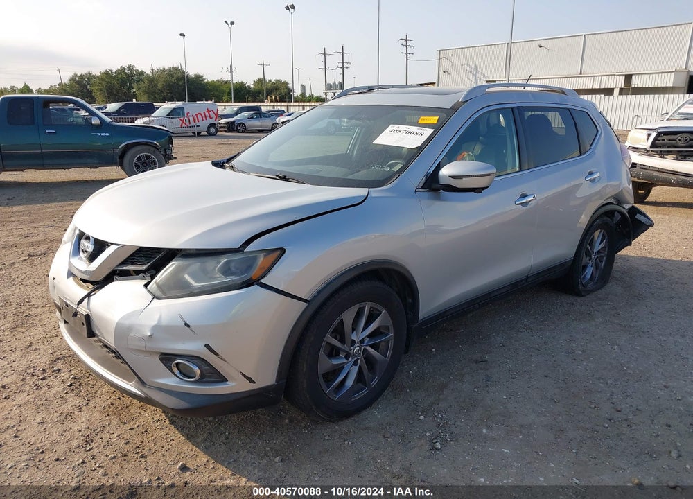 2016 NISSAN ROGUE SL VIN: 5N1AT2MV4GC758327