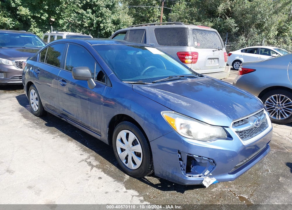 2012 SUBARU IMPREZA 2.0I VIN: JF1GJAA61CG024555