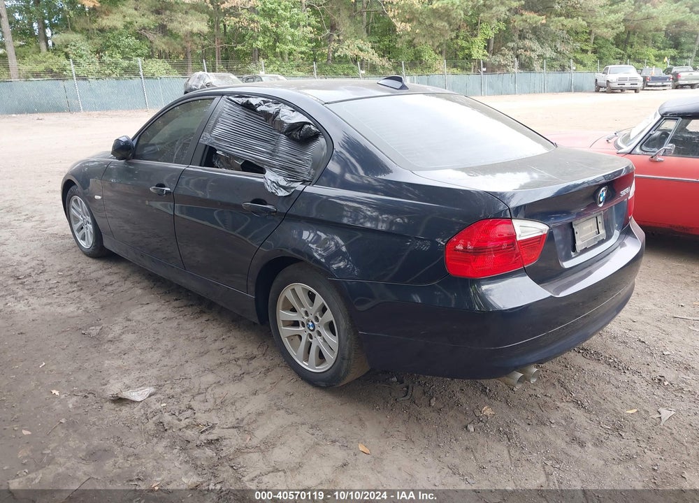 2007 BMW 328I VIN: WBAVA37597NE25722