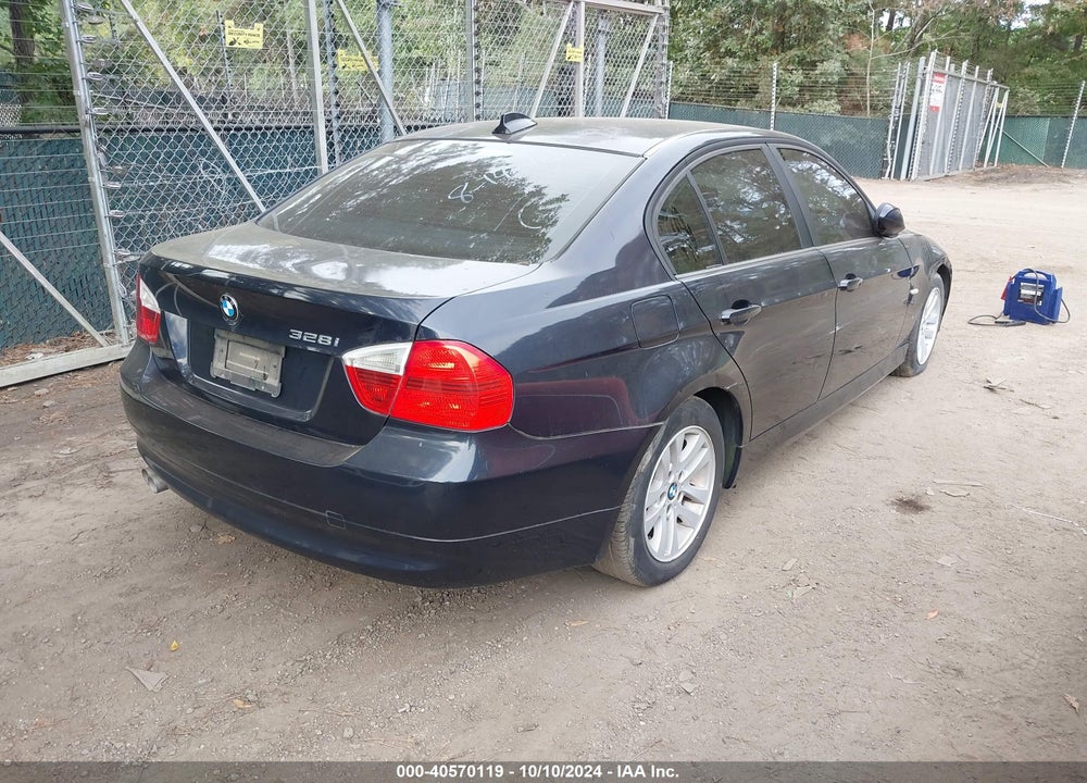 2007 BMW 328I VIN: WBAVA37597NE25722