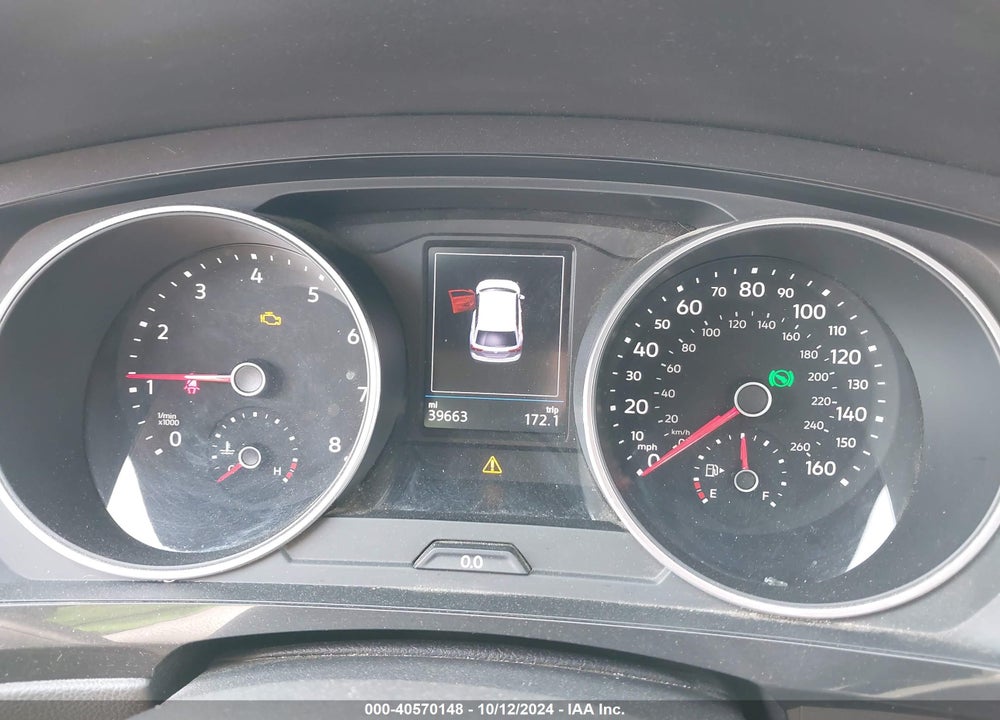 2019 VOLKSWAGEN TIGUAN 2.0T SE/2.0T SEL/2.0T SEL R-LINE/2.0T SEL R-LINE BLACK VIN: 3VV2B7AX9KM138158