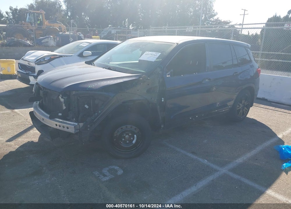 2019 HONDA PASSPORT SPORT VIN: 5FNYF7H21KB005678