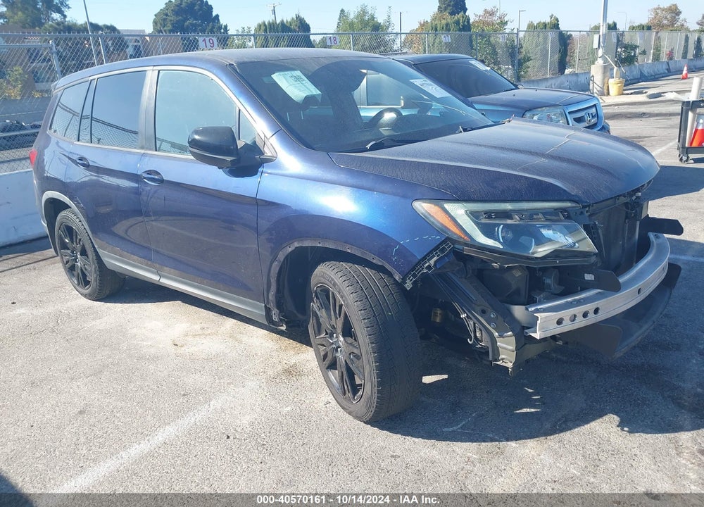 2019 HONDA PASSPORT SPORT VIN: 5FNYF7H21KB005678
