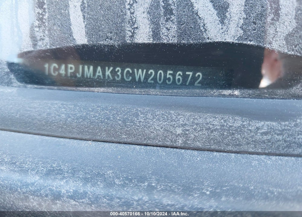2012 JEEP LIBERTY SPORT VIN: 1C4PJMAK3CW205672