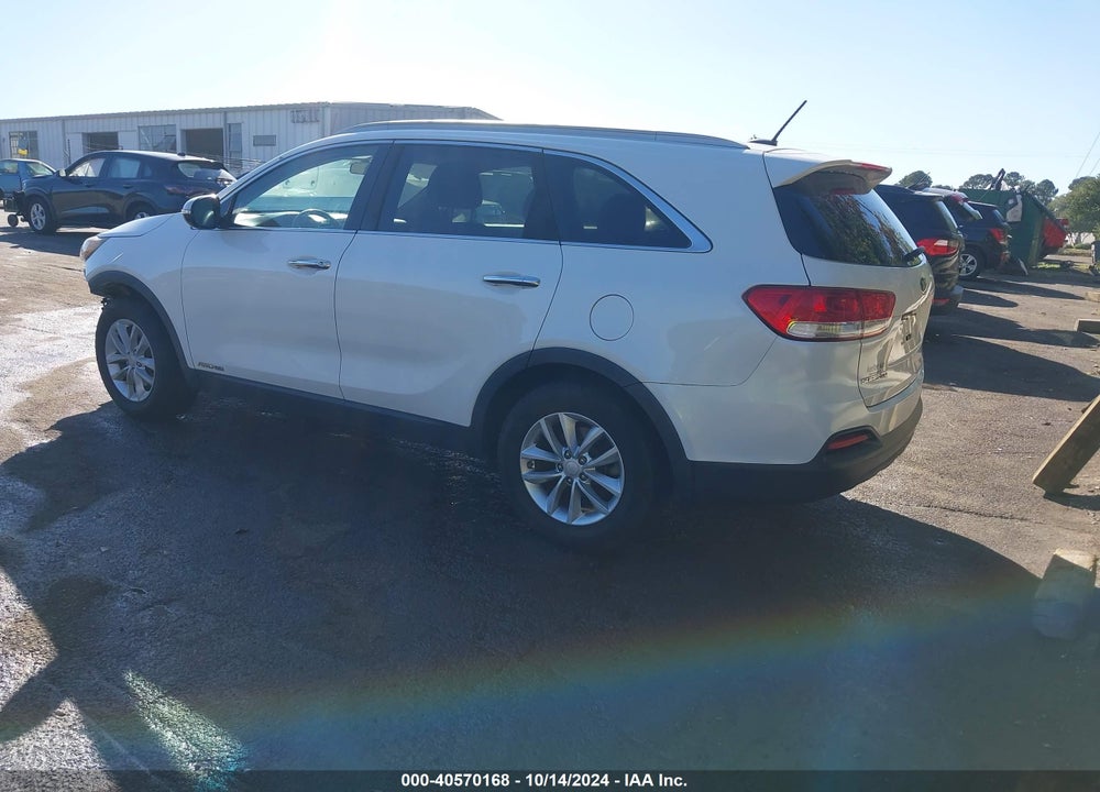 2016 KIA SORENTO 3.3L LX VIN: 5XYPGDA54GG159894