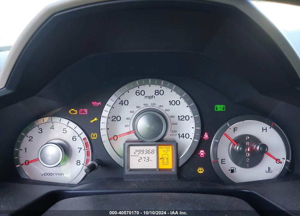 2011 HONDA PILOT EX-L VIN: 5FNYF4H54BB002573