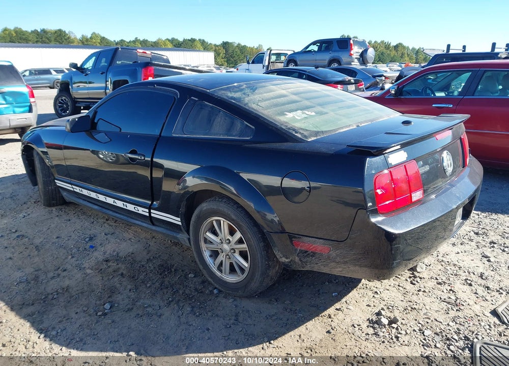 2007 FORD MUSTANG V6 DELUXE/V6 PREMIUM VIN: 1ZVFT80N775310684