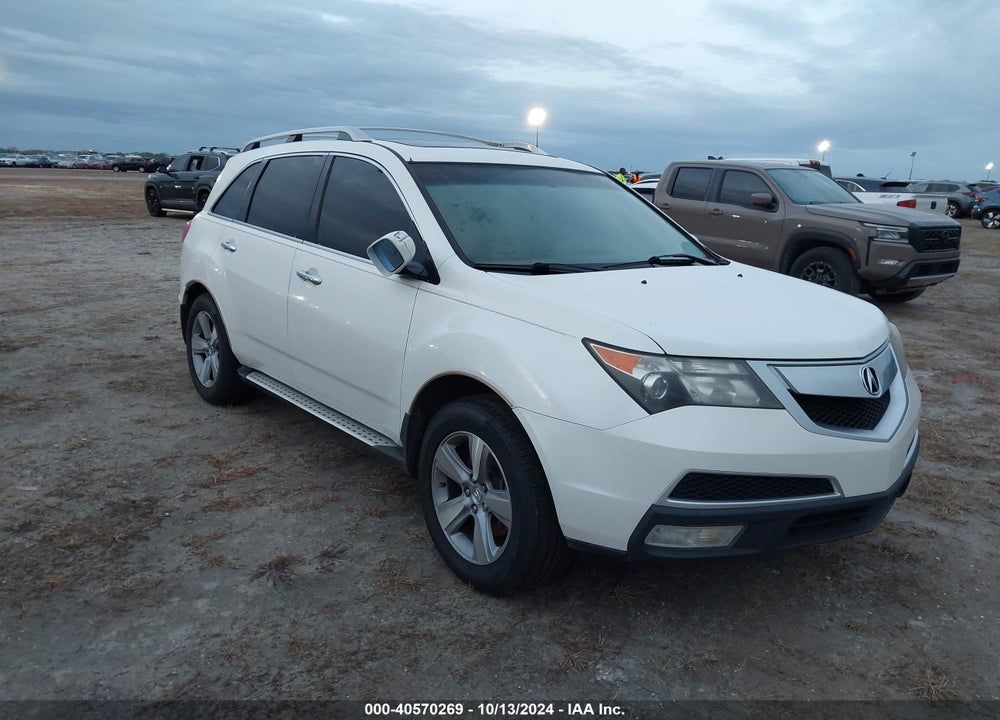 2011 ACURA MDX TECHNOLOGY PACKAGE VIN: 2HNYD2H61BH521751