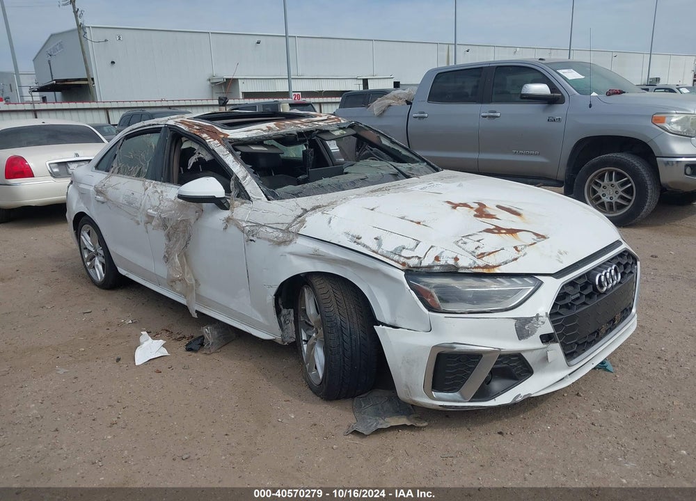 2022 AUDI A4 PREMIUM PLUS 45 TFSI S LINE QUATTRO S TRONIC VIN: WAUEAAF46NN015337