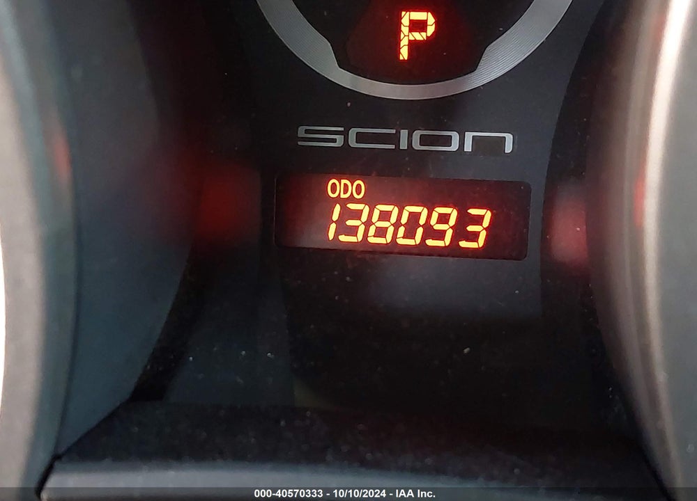 2012 TOYOTA SCION TC VIN: JTKJF5C73C3033742