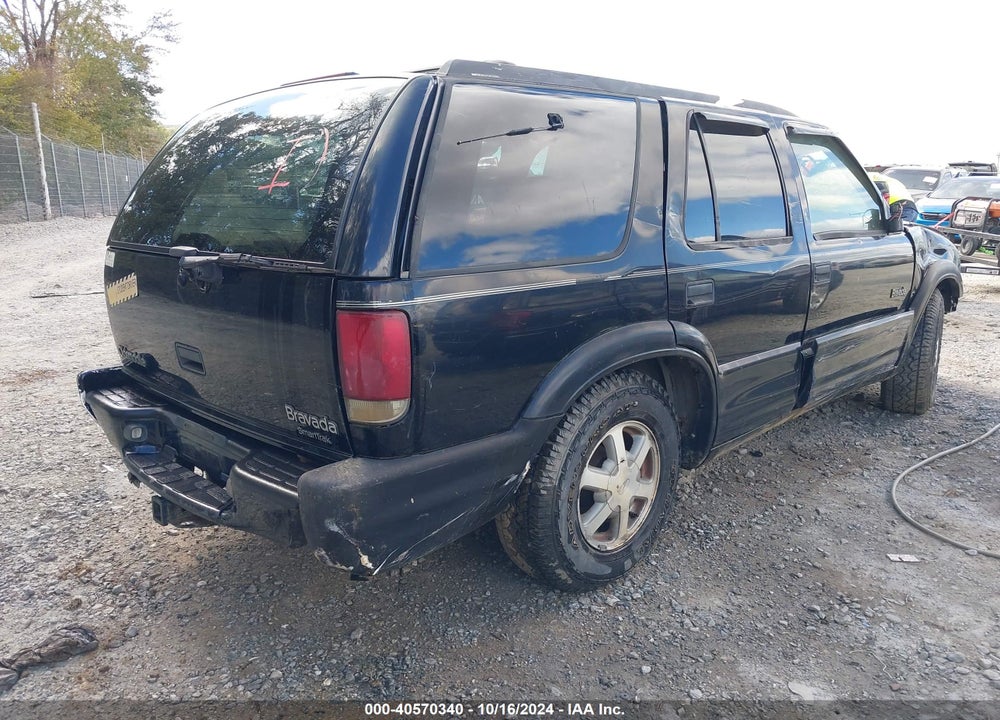 2001 OLDSMOBILE BRAVADA VIN: 1GHDT13W112193435