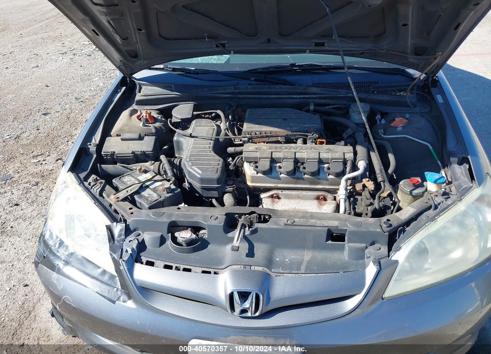 2004 HONDA CIVIC LX VIN: 2HGES16694H604490