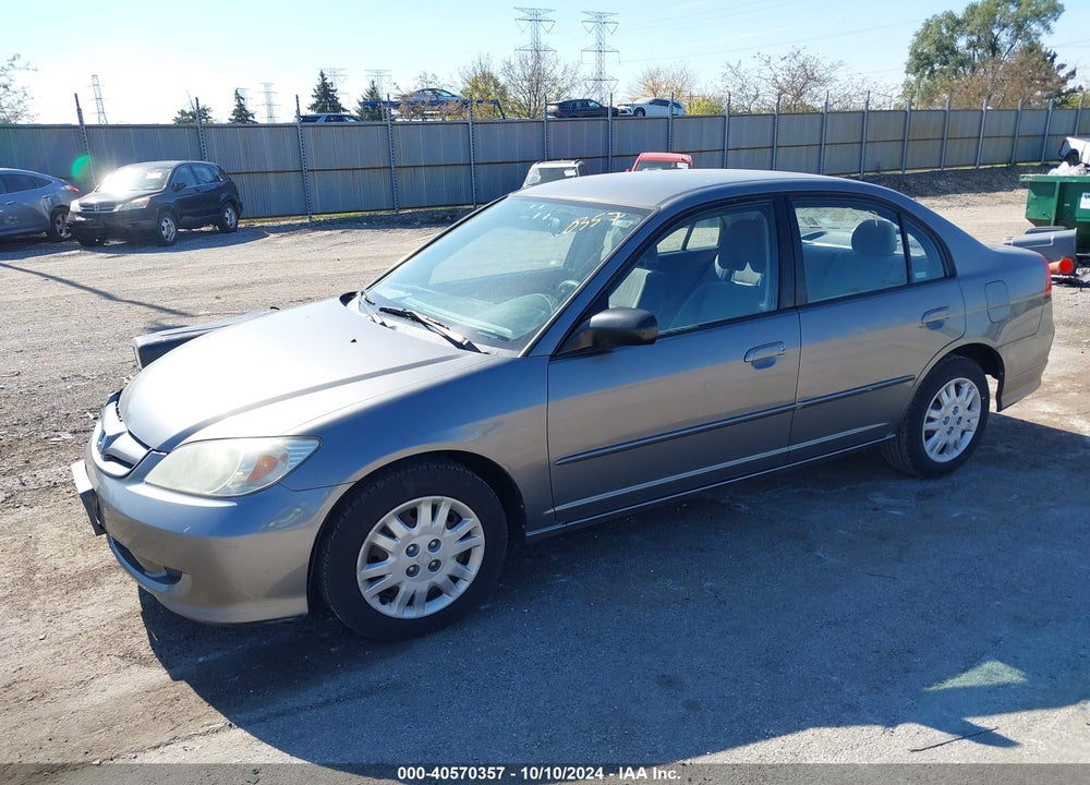 2004 HONDA CIVIC LX VIN: 2HGES16694H604490