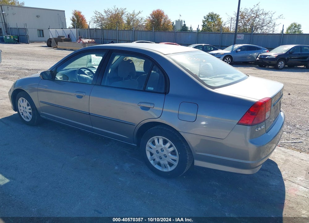 2004 HONDA CIVIC LX VIN: 2HGES16694H604490