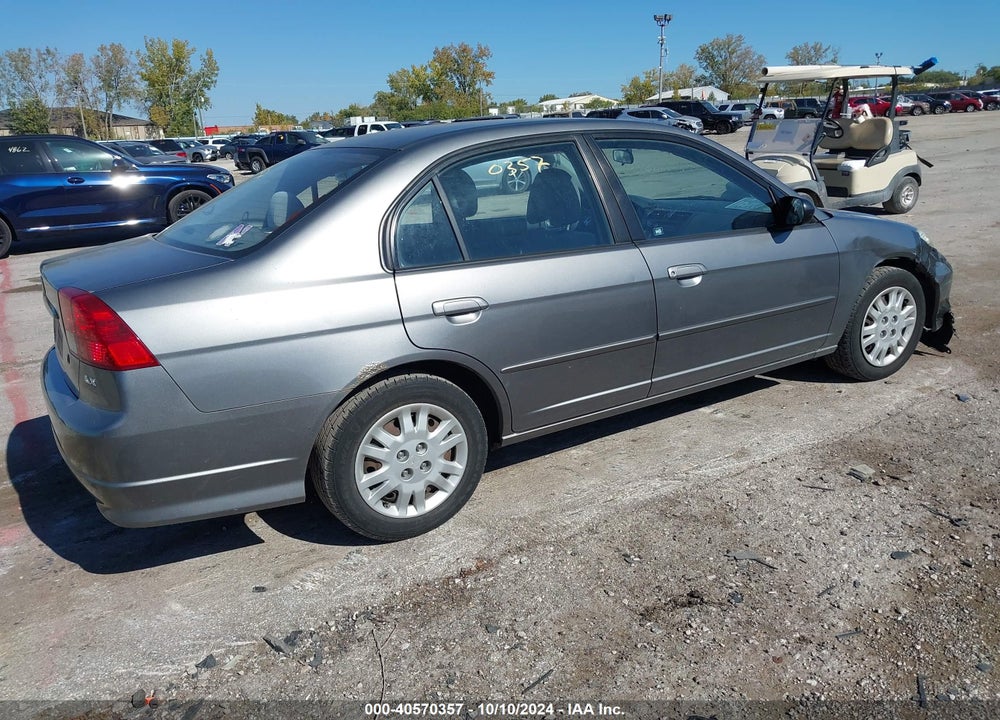 2004 HONDA CIVIC LX VIN: 2HGES16694H604490