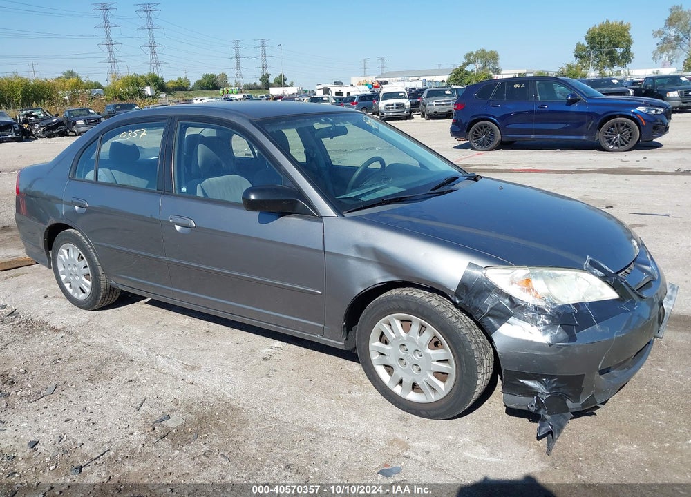 2004 HONDA CIVIC LX VIN: 2HGES16694H604490