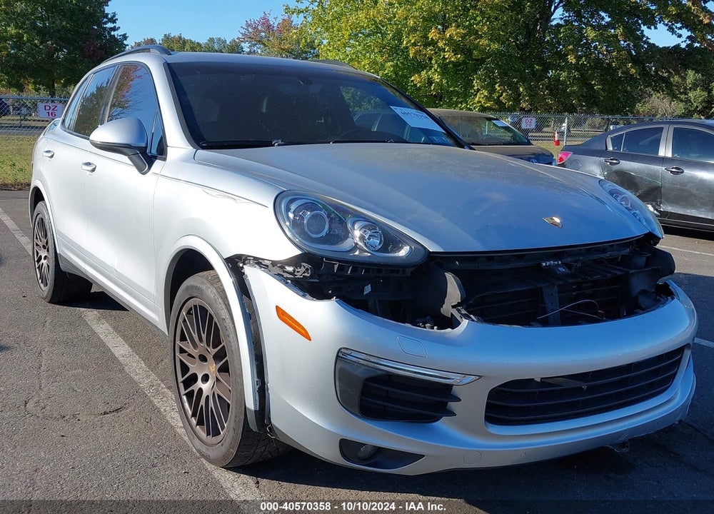 2017 PORSCHE CAYENNE PLATINUM EDITION VIN: WP1AA2A20HKA82744