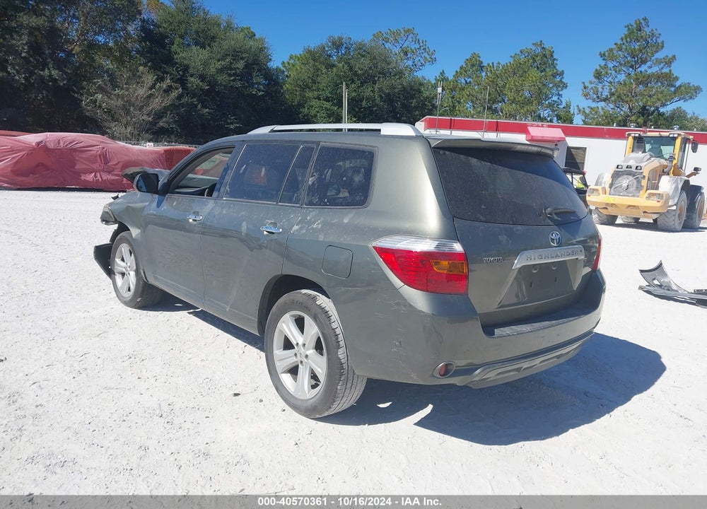 2008 TOYOTA HIGHLANDER LIMITED VIN: JTEDS42A782020346