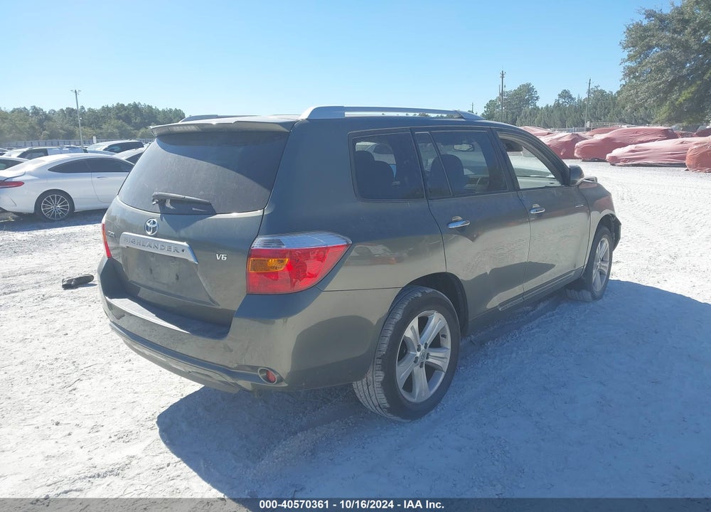 2008 TOYOTA HIGHLANDER LIMITED VIN: JTEDS42A782020346