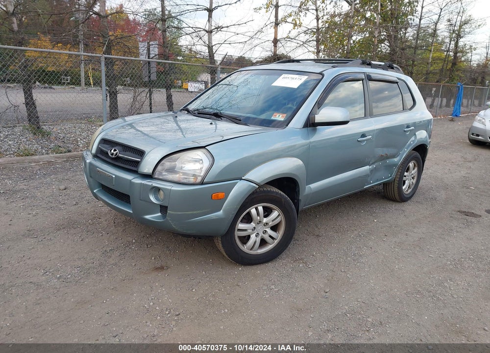 2007 HYUNDAI TUCSON LIMITED/SE VIN: KM8JN12D87U666212