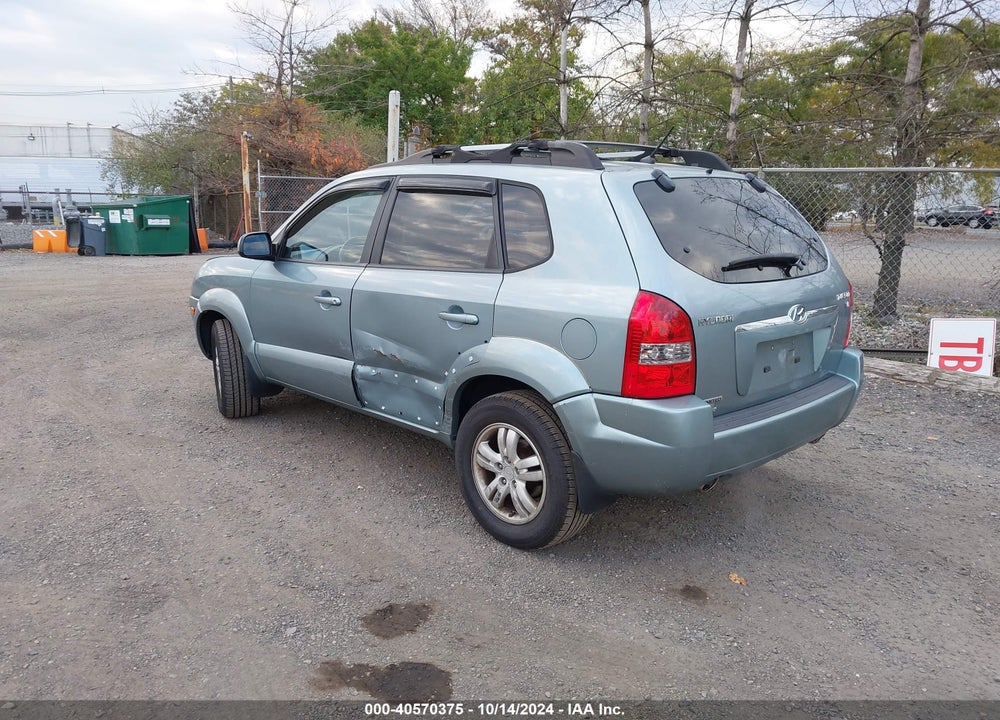 2007 HYUNDAI TUCSON LIMITED/SE VIN: KM8JN12D87U666212