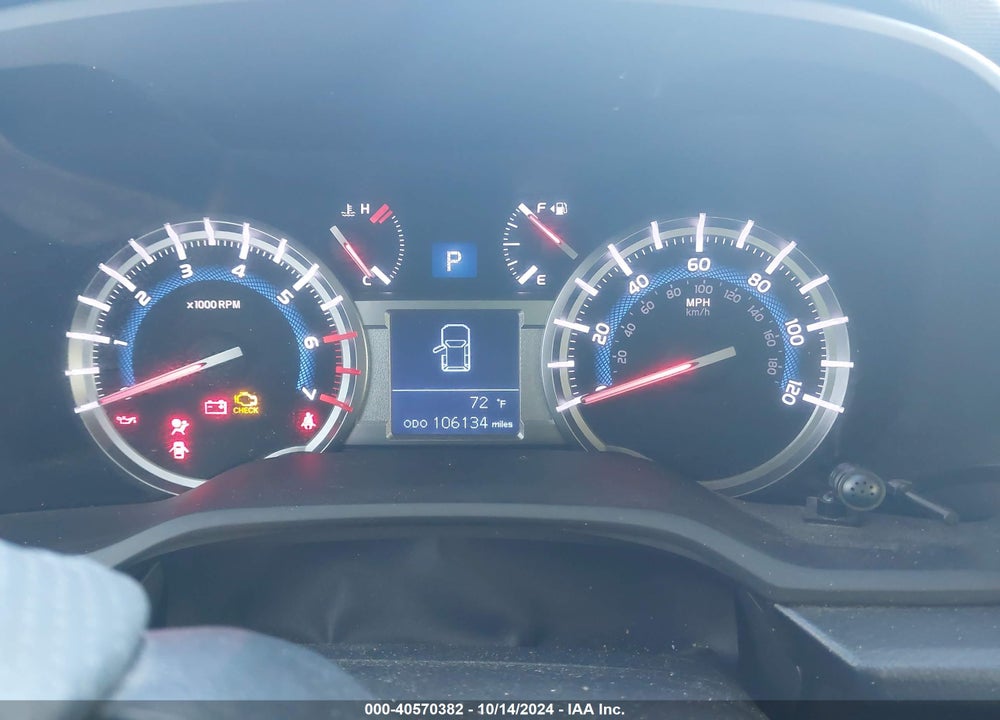 2017 TOYOTA 4RUNNER SR5 VIN: JTEZU5JR9H5156747