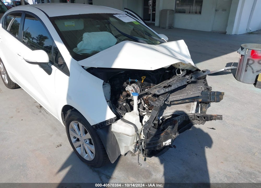 2013 KIA RIO EX VIN: KNADN4A38D6230517