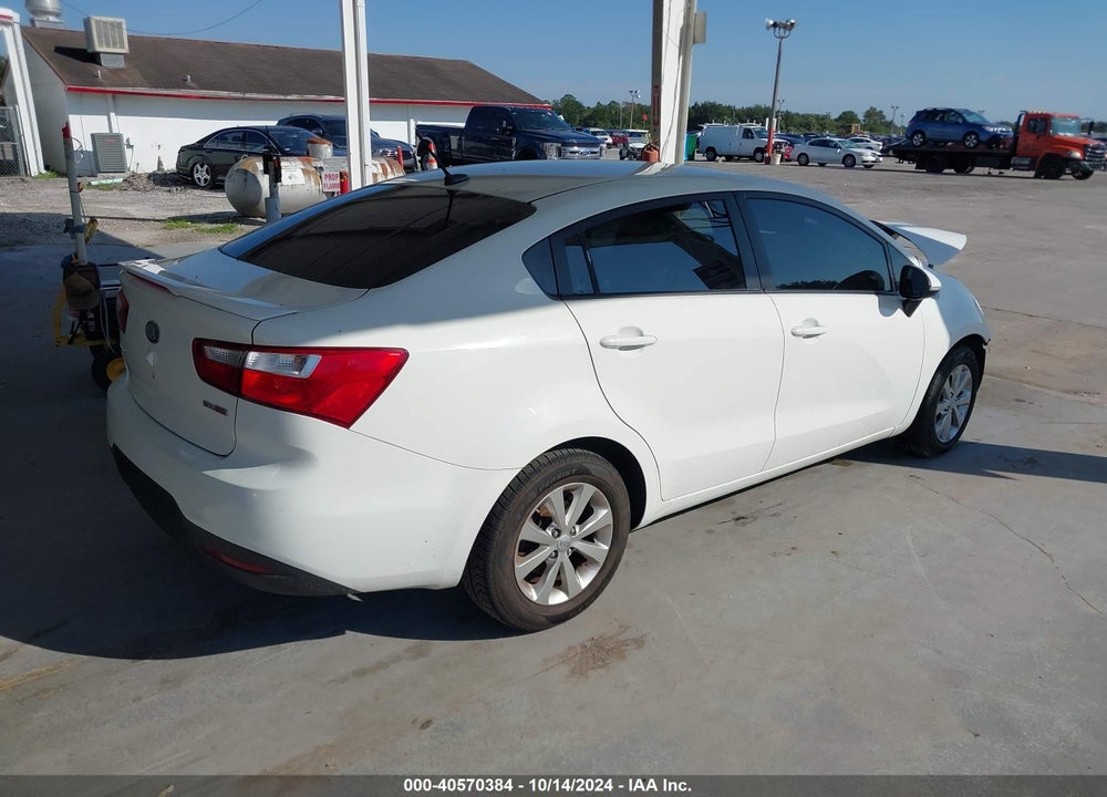 2013 KIA RIO EX VIN: KNADN4A38D6230517