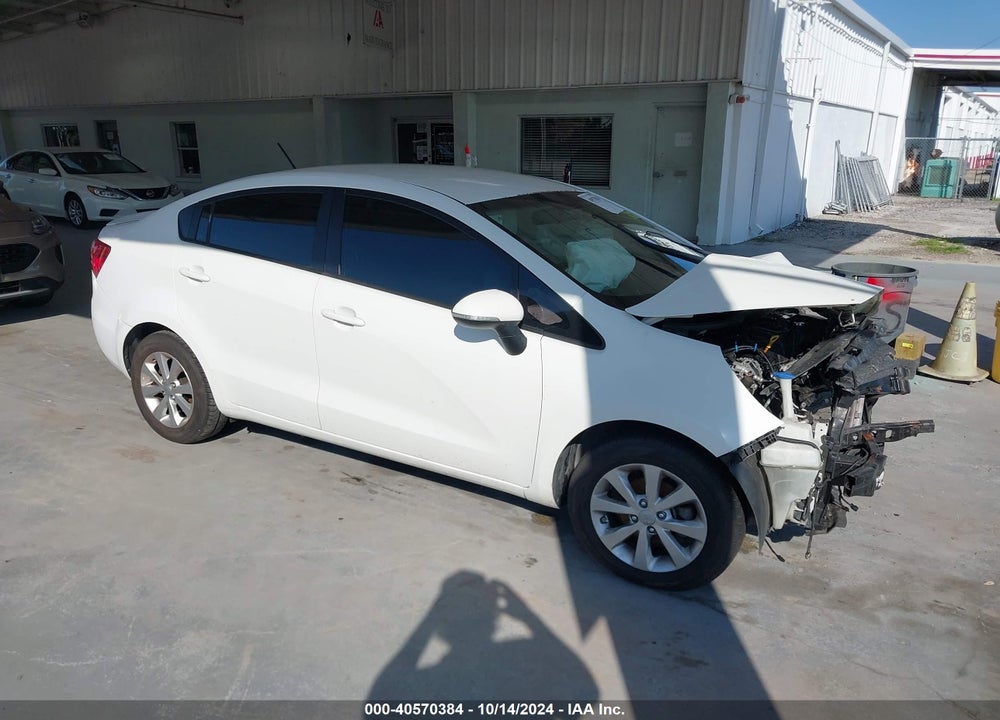2013 KIA RIO EX VIN: KNADN4A38D6230517