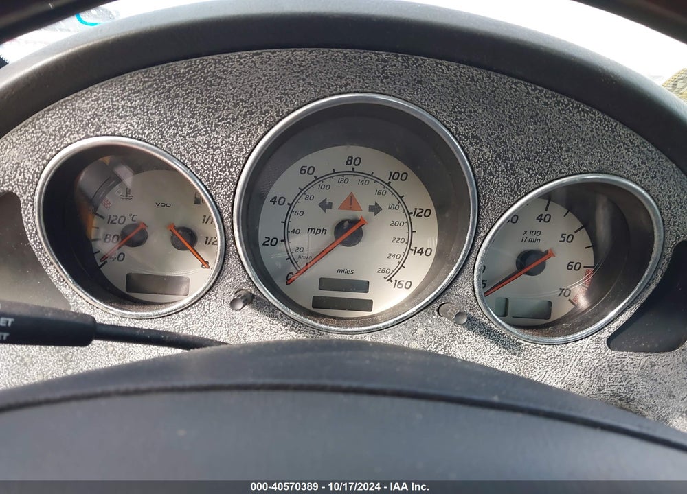 2001 MERCEDES-BENZ SLK 320 VIN: WDBKK65F31F223486