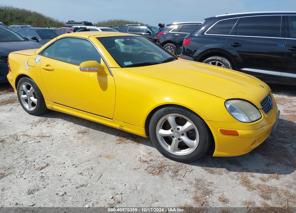 2001 MERCEDES-BENZ SLK 320 VIN: WDBKK65F31F223486